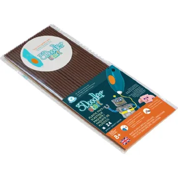 3D tisk Filament 3Doodler Start+ 2,5 mm - 24 kusů - Coco Brown