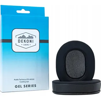 Příslušenství pro sluchátka Náušníky DEKONI Gel pro sluchátka Audio-Technica ATH-M50X Series