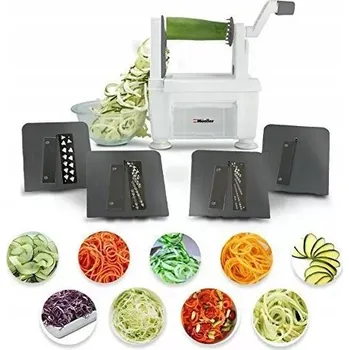 Struhadlo MASIVNÍ SPIRÁLOVÝ KRÁJEČ KUCHYŇSKÉ STRUHADLO NA ZELENINY A OVOCE