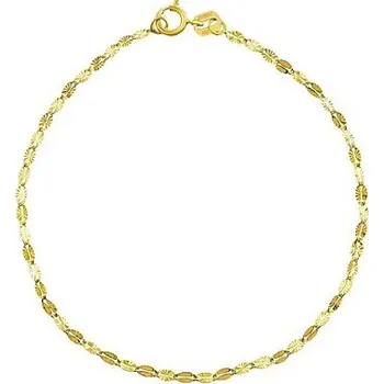 Náramek Zlatý náramek Sunburst se zdobenými očky 2 mm - Y varianta 19 cm TTG1180BGY-19 cm