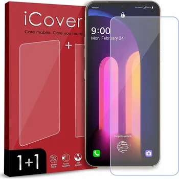 Pouzdro na mobilní telefon NEROZBITNÉ HYBRIDNÍ OCHRANNÉ SKLO NA DISPLEJ PRO LG V60 THINQ +