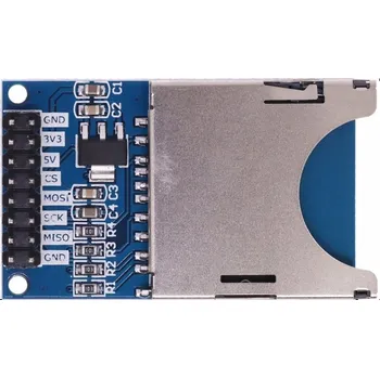 Zabezpečení domácnosti Moduł czytnik kart pamięci SD AVR ARDUINO