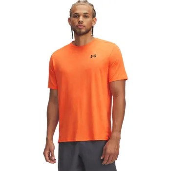 Pánské tričko Pánské Tričko s krátkým rukávem UNDER ARMOUR UA TECH VENT JCQRD SS 1390047-847 – Oranžová M