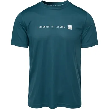 Pánské tričko Pánské Tričko s krátkým rukávem ELBRUS DAVEN II M000272775 – Zelená S