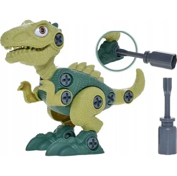 Dinosaurus stojící 21 cm šroubovací v krabičce
