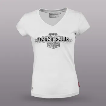 Dámské tričko Thor Steinar Dámské tričko Hammer weiss Barva: Bílá, Velikost: M