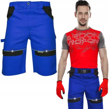 Pánské kraťasy Krátké Kraťasy kraťasy Ochranné kraťasy do práce na léto 100% Bavlna vel. 56