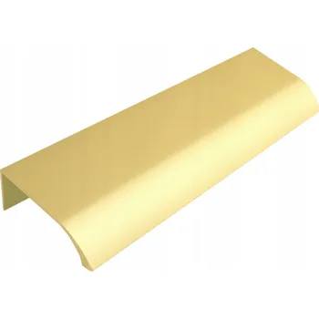 Nábytkové kování Nábytková úchytka hranová ZLATÁ LOFT 100 cm kuchyňská elegantní matná UA02