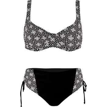 Dámské plavky Nereidka plavky s kosticemi S483-2 M bílá