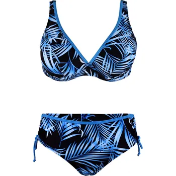 Dámské plavky Héra Blue plavky s výztuží a kosticemi S1293 L modrá