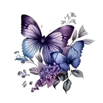 Nášivka Nažehlovací obrázek - motýlci VII (7,6 x 7,6 cm)