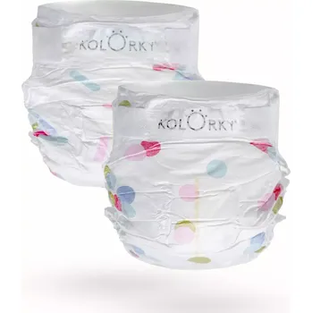 jednorázová plena KOLORKY jednorázové ekoplenky DAY MOMENTS Celebration vel. S (3-6 kg) 29 ks