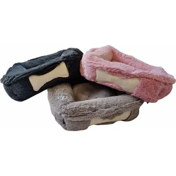 Pelíšek pro psa Pelíšek Kost plyš JUKO M