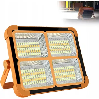 Svítilna LED turistická svítilna solární lampa kempingová akumulátor svítilna