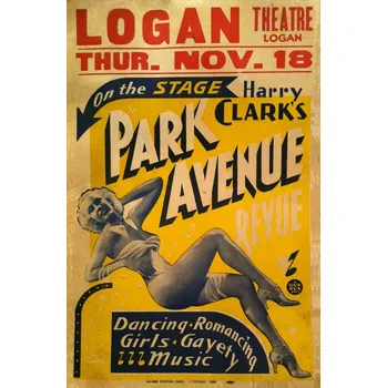 Plechová cedule Plechová retro cedule - Park Avenue Provedení: Dibond: 20 x 15 cm