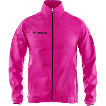 Šusťáková bunda GIVOVA MASTER, barva zářivě růžová, velikost M