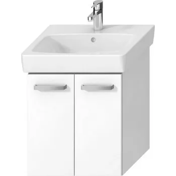 Koupelnový nábytek Bílá skříňka s umyvadlem Branco 55x42 cm