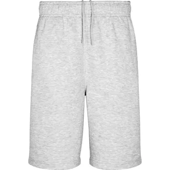 Pánské kraťasy Slazenger Fleece pánské šortky Grey Marl XS