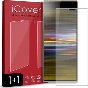 Pouzdro na mobilní telefon NEROZBITNÉ HYBRIDNÍ OCHRANNÉ SKLO NA SONY XPERIA 10 PLUS +