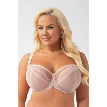 Podprsenka BIG IDA K900 BÉŽOVÁ MĚKKÁ PODPRSENKA Béžová 80J