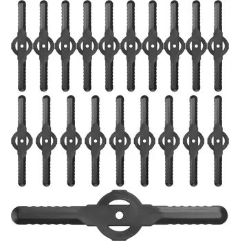 Zhejiang Náhradní sada 20 ks čepelí pro AKU sekačku, křovinořez, vyžínač