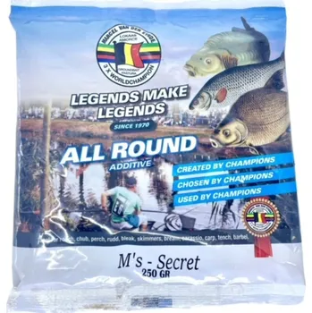Návnadová surovina MVDE Posilovač M´s - Secret 250 g