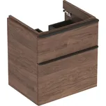 GEBERIT Skříňka pod umyvadlo Smyle Square 58x47 cm Ořech Hickory