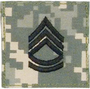 Příslušenství pro sportovní střelbu MILITARY RANGE Nášivka hodnosti SGT FIRST CLASS ARMY ACU DIGITAL