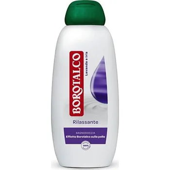 Sprchový gel Borotalco Rilassante sprchový gel / pěna do koupele Lavanda e Iris levandule a kosatec 600 ml