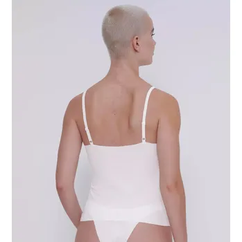 Dámský top ZERO Feel 2.0 Spaghetti Top - WHITE - bílý 00GZ - SLOGGI WHITE XS