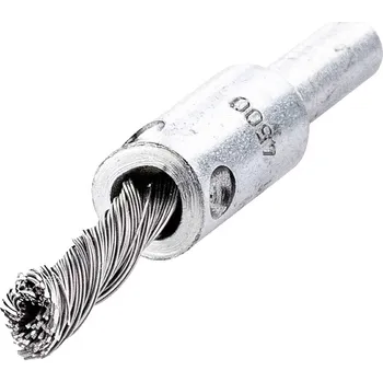 Drátěný kartáč Lessmann Štětcový kartáč D.6mm, dřík, 6mm, tloušťka drátu 0,35 mm, 4500 min 451278 451278 1 ks