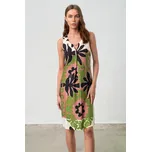 Dámské letní šaty Folegandros 18438 černá vzor - Vamp M