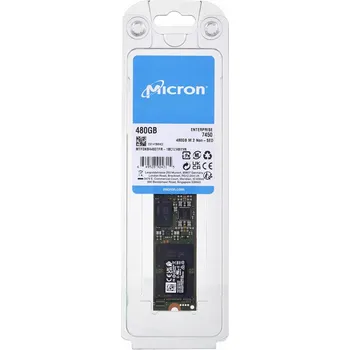 SSD disk SSD Micron 7450 PRO 480GB M.2 (22x80) NVMe PCI 4.0 MTFDKBA480TFR-1BC1ZABYYR (DWPD 1)