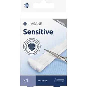 Náplast LIVSANE Náplast na citlivou pokožku 1mx6cm