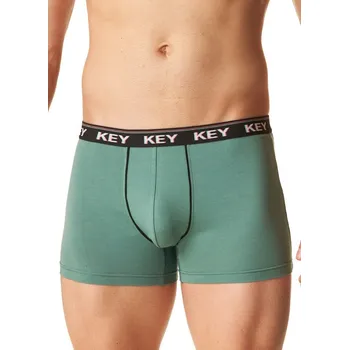 Boxerky Pánské boxerky Key MXH 248 A24/25 M-2XL zelená M