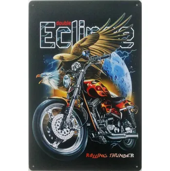 Plechová cedule Plechová retro cedule - Eclipse Provedení: Dibond: 20 x 15 cm