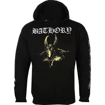 Pánská mikina mikina s kapucí pánské Bathory - GOAT (YELLOW) - PLASTIC HEAD - PH13351HSW - XXL