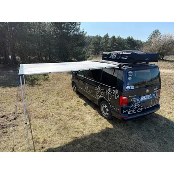 Markýza Automobilová markýza s bočním zastřešením pro automobil Ocean Cross