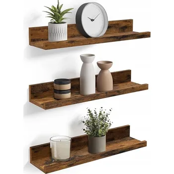 police Police dřevotřísková Homitt 38 x 10 cm, odstíny hnědé