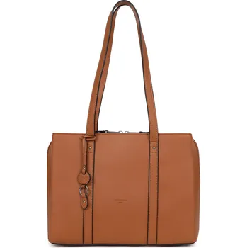 Dámská elegantní kabelka Hexagona Solange - hnědá