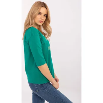 Dámská košile Halenka CLM BZ 0012.94 zelená S