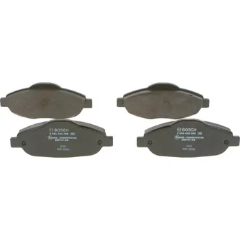 Brzdová destička Sada brzdových destiček, kotoučová brzda BOSCH 0 986 495 266