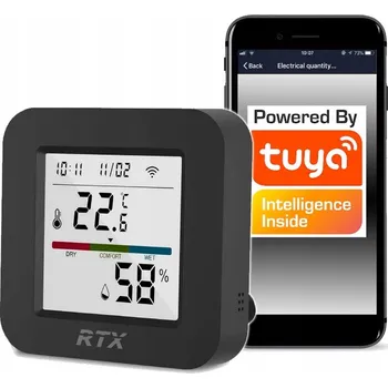 IP kamera Ovladač Tuya s IR Pilotem a Senzorem Teploty Tuya WiFi