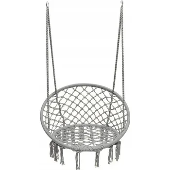 Zahradní houpačka Houpačka Funfit Garden šedá 60 cm 150 kg