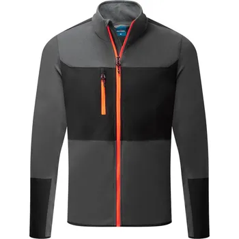 pracovní bunda PORTWEST Bunda EV476 EV4 Stretch Fleece POR-EV476MGR4XL 4XL Šedá metal