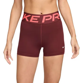 Dámské kraťasy Dámské tréninkové kraťasy NIKE PRO-W NP SCULPT DF HR 3IN SHORT-619-Red Červená M