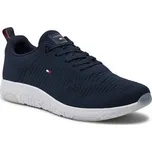 Sneakersy Tommy Hilfiger Corporate Knit Rib Runner FM0FM02838 Tmavomodrá 42