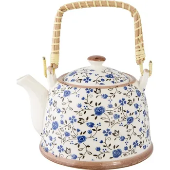 Konvice na čaj Konvička se sítkem modré kvítky – 700 ml