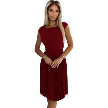 Dámské šaty Dámské šaty 311-15 LILA - NUMOCO bordó XXL