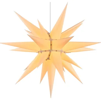 Vánoční ozdoba Set - Herrnhutská hvězda i6 "Perleťově bílá"